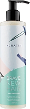 Бальзам-кондиционер для непослушных, жестких и сухих волос - Brave New Hair Keratin Conditioner — фото N1