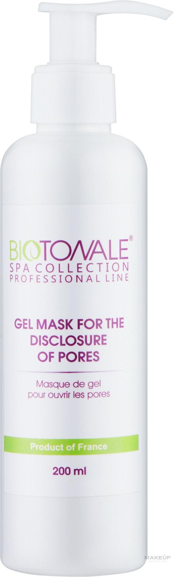 Гель-маска для розкриття пор - Biotonale Gel Mask For The Disclosure of Pores — фото 200ml