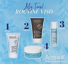 Духи, Парфюмерия, косметика УЦЕНКА Набор - Alma K. My Time! Face Care Routine Kit (cr/30 ml + ton/30 ml + cr/15 ml + mask/30 ml) *