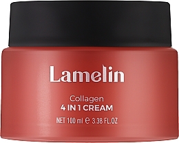 Питательный крем для лица с коллагеном 4 в 1 - Lamelin Collagen 4-In-1 Cream — фото N1