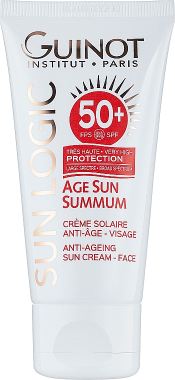 Антивіковий крем від сонця - Guinot Age Sun Summum Anti-Ageing Sun Cream SPF50 — фото N1