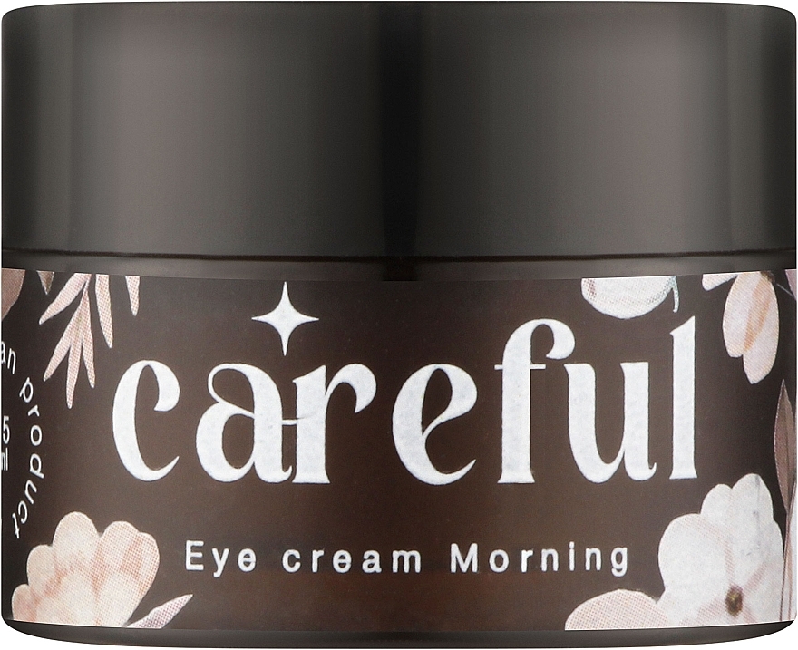 Пептидний крем для ніжної зони навколо очей - Careful Cosmetics Morning Eye Cream — фото N1