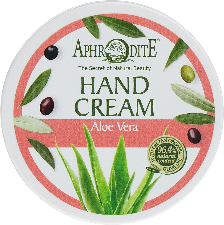 Крем для рук з екстрактом алое вера - Aphrodite Aloe Vera Hand Cream