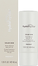 Сонцезахисна сироватка SPF 30 - HydroPeptide Solar Dew  — фото N2