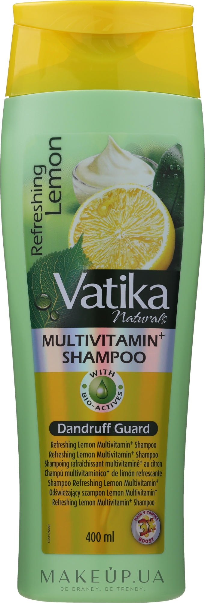 Шампунь от перхоти - Dabur Vatika Naturals Dandruff Guard Shampoo — фото 400ml