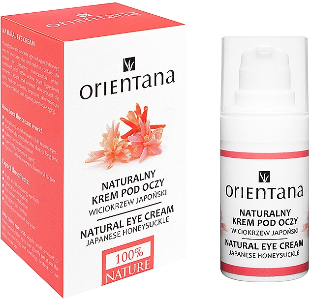 Крем для повік - Orientana Bio Eye Cream Illuminating & Ultra Moisturising — фото N1