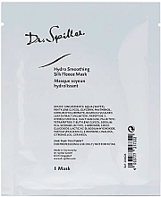 Парфумерія, косметика Розгладжувальна і зволожувальна маска-фліс із протеїнами шовку - Dr. Spiller Hydro Smoothing Silk Fleece Mask