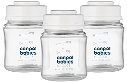 Набір пляшечок для молока та їжі, 3х120мл - Canpol Babies — фото N2