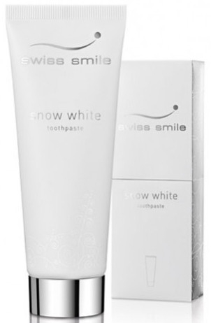 Отбеливающая зубная паста - Swiss Smile Snow White Toothpaste — фото N2