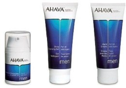 Парфумерія, косметика Набір - Ahava Men (gel/100ml + a/sh/cr/50ml + cr/100ml)