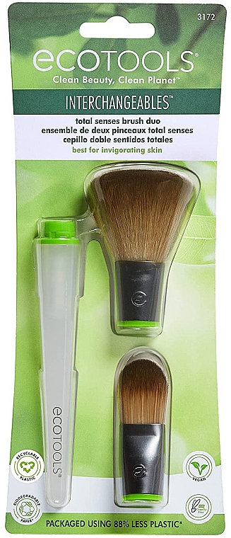 Набор кистей для макияжа - EcoTools Total Senses Brush Set — фото N1