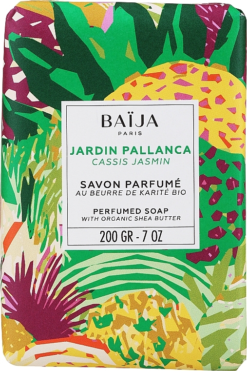 Твердое мыло - Baija Jardin Pallanca Perfumed Soap — фото N1