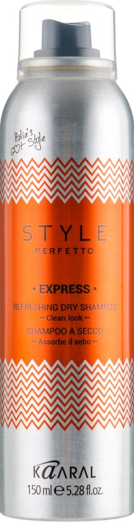 Сухий шампунь для волосся - Kaaral Style Perfetto Express Refreshing Dry Shampoo — фото N1