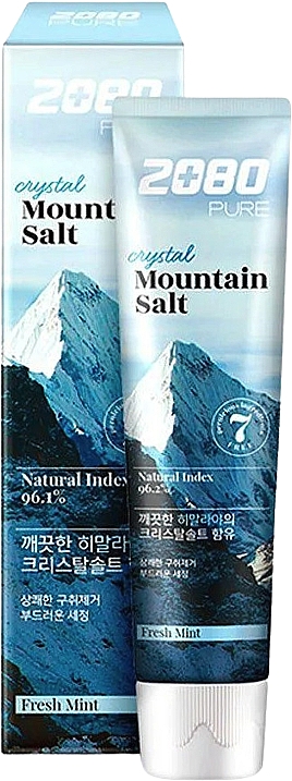 Зубна паста "Гімалайська сіль" - Dental Clinic 2080 Crystal Mountain Salt Toothpaste — фото N1