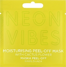 Духи, Парфюмерия, косметика Увлажняющая отшелушивающая маска для лица - Marion Neon Vibes Moisturising Peel-Off Mask