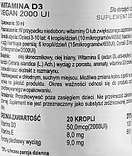 Харчова добавка "Вітамін D3" - BiosLine Principium D3 Vegan 2000 UI — фото N2