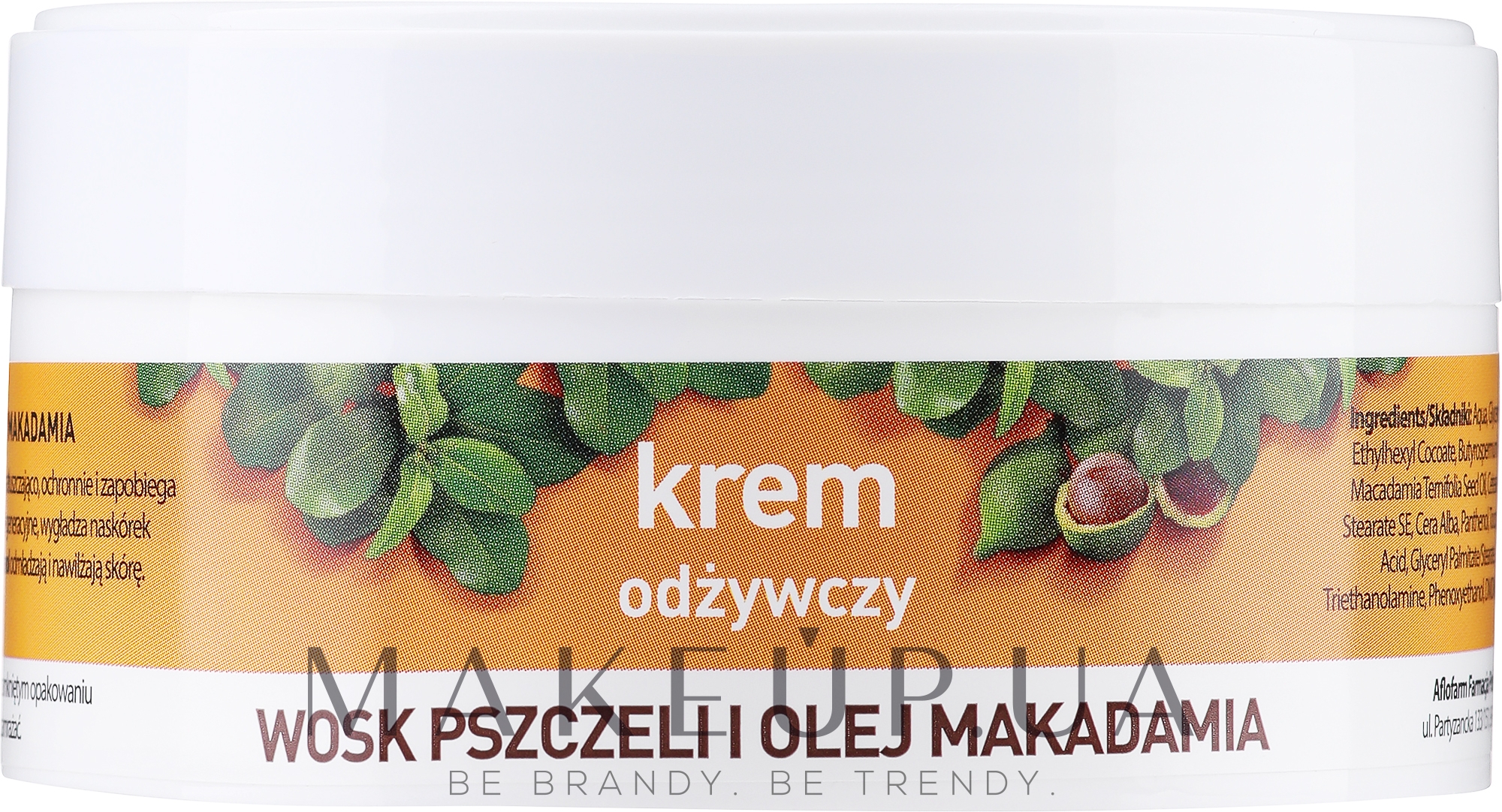 Питательный крем с пчелиным воском и маслом макадамии - Anida Pharmacy Nourishing Cream — фото 125ml