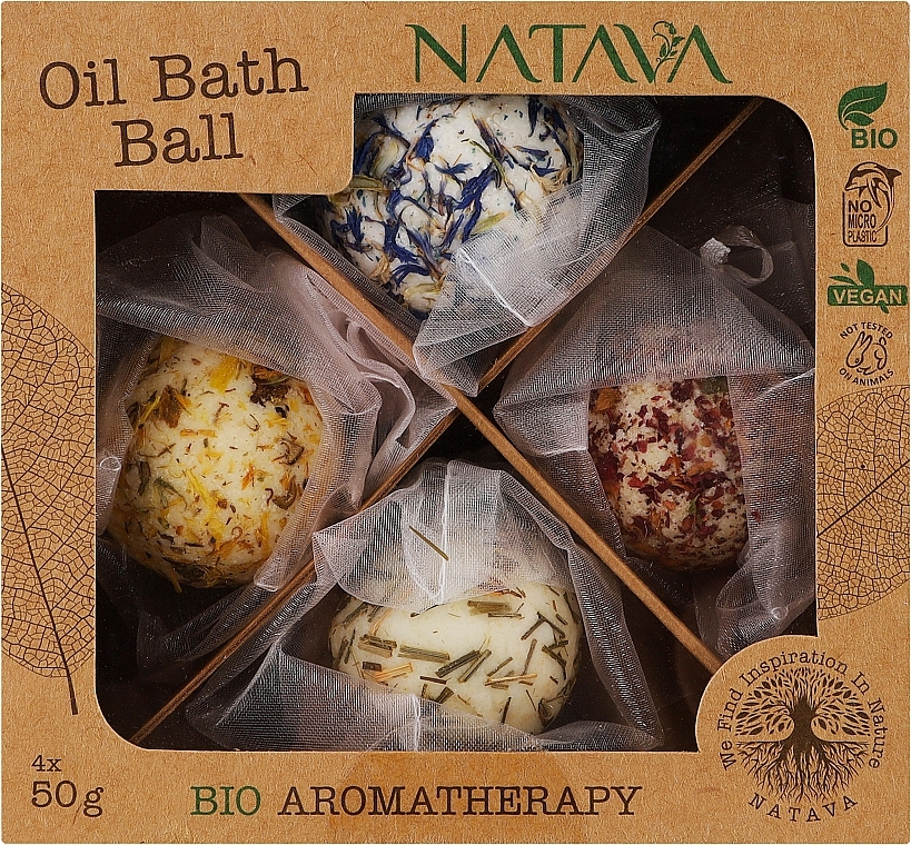 Набор - Natava Bio Aromatherapy (4*50g)  — фото N1