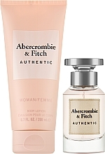 Abercrombie & Fitch Authentic Women - Набір (edp/50ml + b/lot/200ml) — фото N2