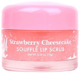 Скраб-суфле для губ "Клубничный чизкейк" - Barry M Souffle Lip Scrub Strawberry Cheesecake — фото N1