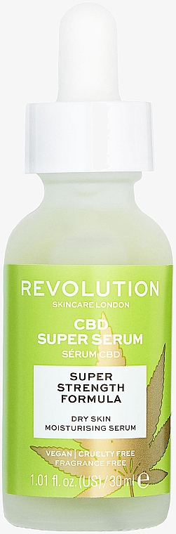 Увлажняющая сыворотка для лица - Revolution Skincare CBD Super Serum — фото N1