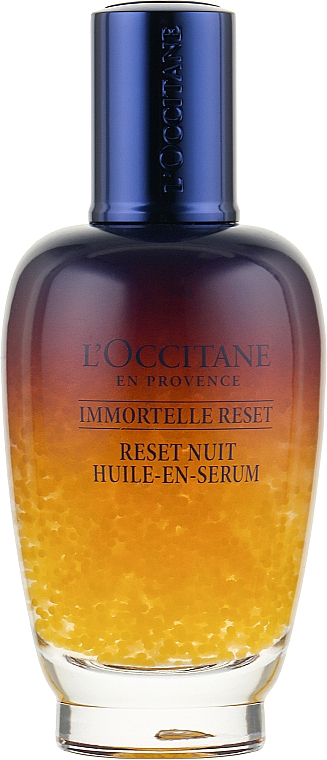 Нічний еліксир для обличчя - L'Occitane Immortelle Overnight Reset Oil-In-Serum — фото N7