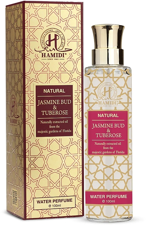 Hamidi Natural Jasmine Bud & Tuberose Water Perfume - Парфуми — фото N2