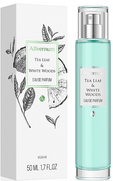 Allvernum Tea Leaf & White Woods - Парфюмированная вода — фото N1