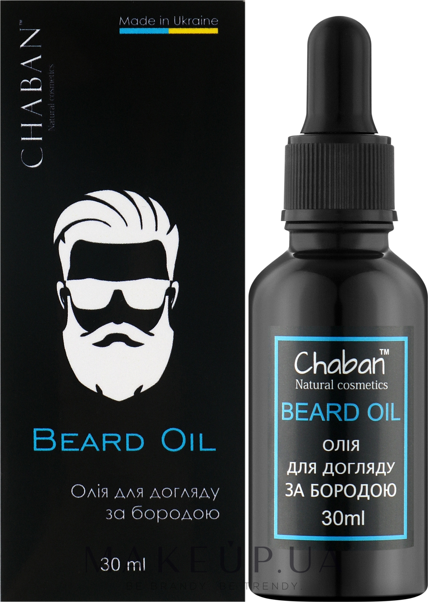 Масло для ухода за бородой - Chaban Natural Cosmetics Beard Oil — фото 30ml
