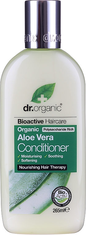 Кондиціонер для волосся "Алое" - Dr. Organic Haircare Skincare Aloe Vera Conditioner — фото N1