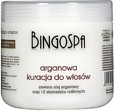 Аргановая маска для волос - BingoSpa Argan Hair Treatment — фото N1