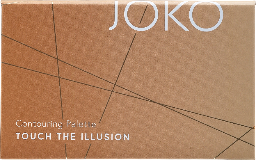 Палетка для контуринга - Joko Touch The Illusion Contouring Palette — фото N2