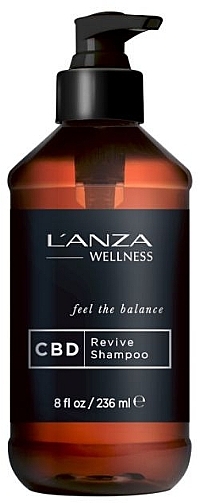 Бодрящий шампунь для волос - L'anza Healing Wellness CBD Revive Shampoo — фото N1
