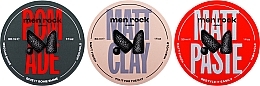 Набір - Men Rock Hair Deal (clay/30ml + paste/30ml + pomade/30ml) — фото N2