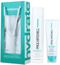 Духи, Парфюмерия, косметика Набор - Paul Mitchell Instant Moisture Bonus Bag (shm/300ml + treatment/200ml + bag)