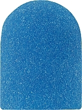 Ковпачок блакитний, діаметр 13 мм, абразивність 160 грит, CB-13-160 - Nail Drill — фото N1