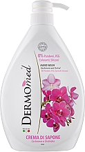 Крем-мило "Кашемір і орхідея" - Dermomed Cashmere & Orchidea Cream Soap — фото N3