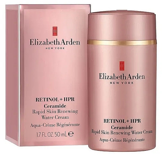 Увлажняющий крем для лица - Elizabeth Arden Retinol + HPR Ceramide Rapid Skin Renewing Water Cream — фото N2