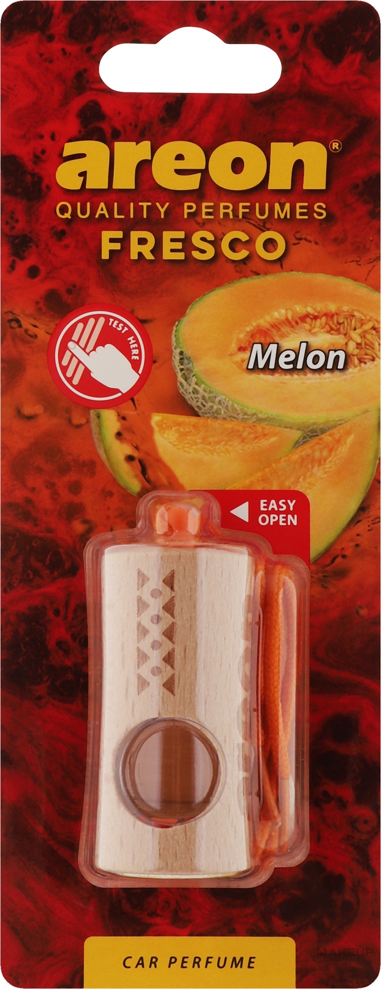 Ароматизатор для авто "Диня" - Areon Fresco New Melon Car Perfume — фото 4ml