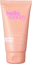 Парфумерія, косметика Сонцезахисний лосьйон для тіла - Hello Sunday The Essential One Body Lotion SPF 50