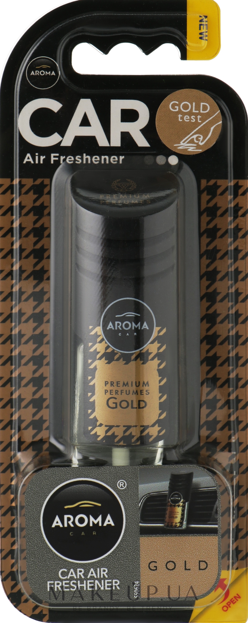 Ароматизатор рідкий "Gold" для авто - Aroma Car Prestige Vent — фото 10.5g