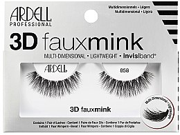 Накладні вії - Ardell 3D Faux Mink 858 — фото N1