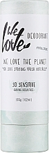 Твёрдый дезодорант для чувствительной кожи - We Love The Planet So Sensitive Deodorant Stick  — фото N1