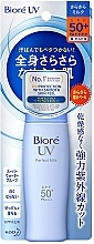 Матирующее солнцезащитное молочко - Kao Biore UV Perfect Milk SPF50+ — фото N1