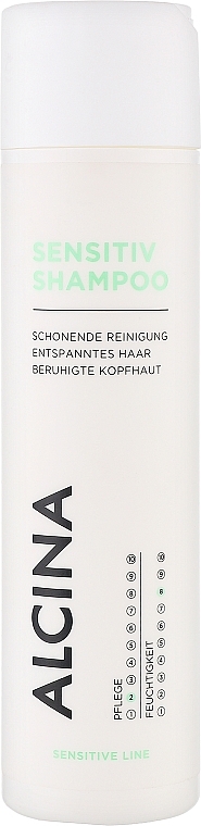 Шампунь для волос - Alcina Hair & Scalp Sensitive Shampoo — фото N1