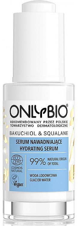 Сироватка для обличчя - Only Bio Bakuchiol&Squalane Hydrating Serum — фото N1