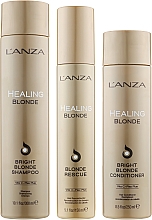 Набір - L'anza Healing Blonde Holiday Trio Box 2020 (sh/300ml + cond/250ml + h/cr/150ml) — фото N4