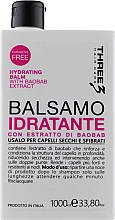 Зволожувальний бальзам з екстрактом баобаба - Faipa Roma Three Hair Care Idratante Balm — фото N3