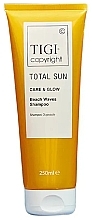 Шампунь для поврежденных солнцем волос - Tigi Copyright Total Sun Beach Waves Shampoo — фото N1