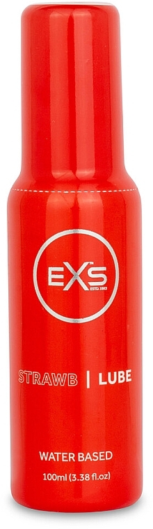 Лубрикант "Полуниця" - EXS Strawberry Lube Water Based — фото N1